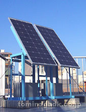 独立型太陽光発電装置：ソーラースタンド